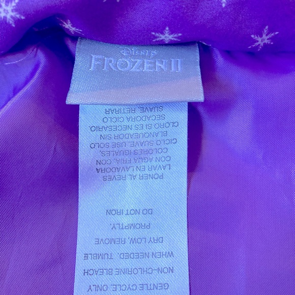 Disney Frozen Il Puffer Vest Fall Winter Anna Elsa - Picture 5 of 5